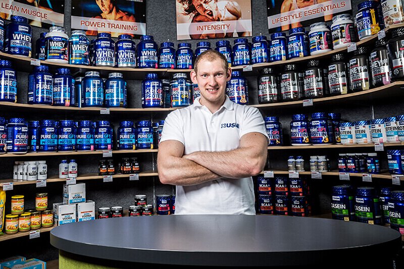 USN Supplementshop Filiale Fitcenter Hallein