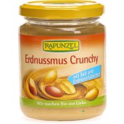 Rapunzel Erdnussmus crunchy 500g