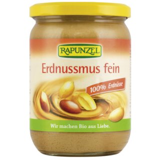 Rapunzel Erdnussmus fein 500g